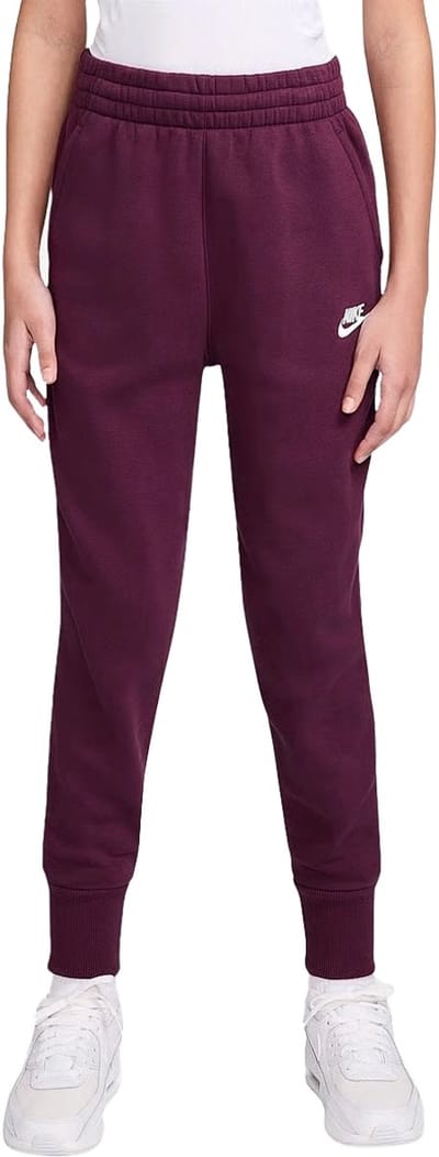 Nike sportswear club fleece joggingbroek in de kleur paars.