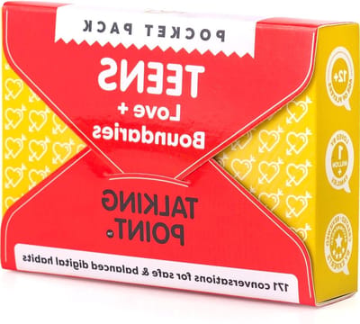 Talking Point Cards - Gesprekskaarten Tieners - Communicatie Verbeteren - Liefde en Grenzen - 0.7 x 3.1 x 2.6 inches