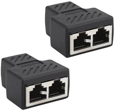 RJ45 Verdubbelingsadapter - Ethernet Splitter met Dubbele Poort voor Betrouwbare Verbindingen
