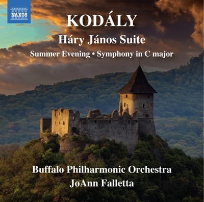 Buffalo Philharmonic Orchestra, Joann Falletta - Kodaly: Háry János Suite, Summer Evening & Symphony in C Major (CD)