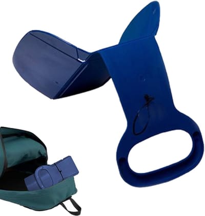Sneeuwslee Kinderen - Sneeuwplank Slee - Winter Plezier - Dubbelzijdig Ontwerp - 150 kg Draagkracht - Blauw