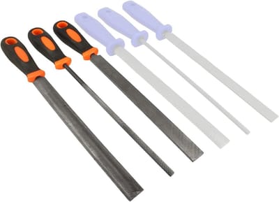 Metaalvijlenset - Handvijlen - Metaal Bewerken - 3-delige Set - 30 cm - Grijs