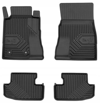 FROGUM No.77 - Automatten Set - FORD MUSTANG VI Coupe automat - TPE rubber - 3D randbescherming - Duurzaam en geurloos