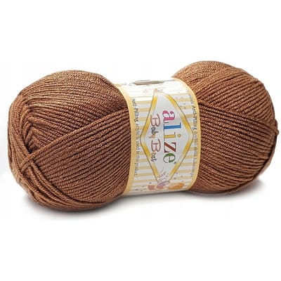 Alize baby best zacht en delicaat kaneelbruin 572 garen voor kinderen