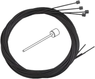 Fiets Kabel - Rem Schakel - Soepel Fietsen - Hoge Slijtvastheid - 2100 mm - Zwart
