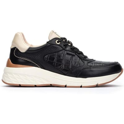 Pikolinos Cuenca - dames sneaker - Zwart - maat 37 (EU) 4 (UK)