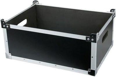 DAP Audio Value Line H2 stapelbare transportcase, 23,5 cm hoog