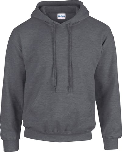 Gildan Heavy Blend™ Adult Hooded Sweatshirt GI18500 - Dark Heather - L