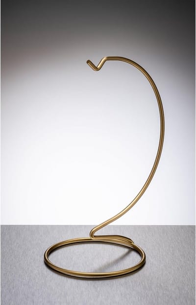 Metalen Standaard voor Glazen Ornamenten en Spirit Ballen 18cm Hoog