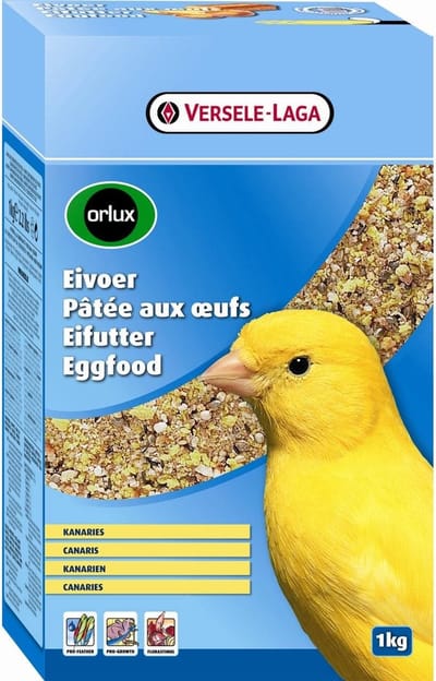 Gold Crumble Kanarie 1 kilo - Gold Crumble Kanarie 1 kg - Eivoer voor vogels - Vogelvoer - Nutribird