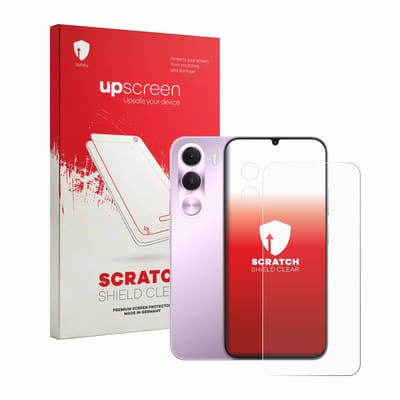 upscreen - Screenprotector voor realme C100i (Voor+Camera) - Folie Beschermfolie transparant
