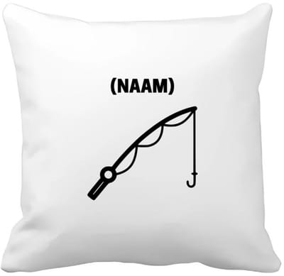 Akyol - vissen met eigen naam Kussen hoes - Vissen - visser - sport - 40 bij 40 cm