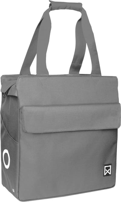 Fietstas - Bagagedragertas - Winkelen - Waterafstotend - 16 Liter - Grijs