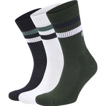 Björn Borg Core Crew Sportsokken - Sokken - Katoen - Wit/Blauw/Groen - 3 Stuks - Maat 41-45