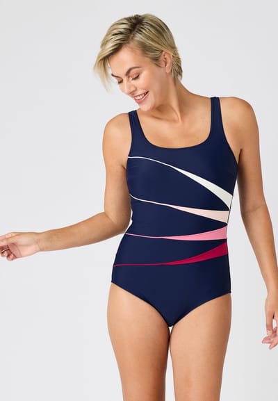 Damart - Badpak speciaal voor sporten Perfect Fit by Damart - Dames - Roze - 40