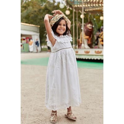 Louise Misha Dress Thylana Off-white Size: 12M | Dresses Outlet | Unisex | Wit