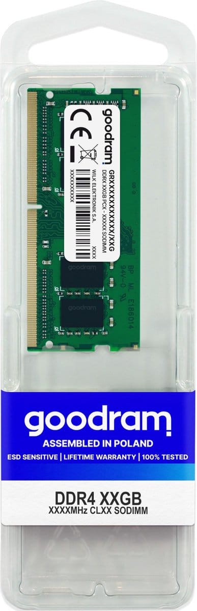 GOODRAM Geheugen DDR4 SODIMM 8GB/3200 CL22