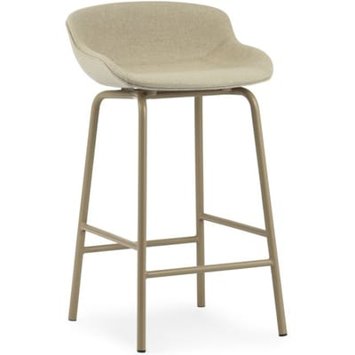Normann Copenhagen Hyg Barkruk 65cm volledig gestoffeerd - zand
