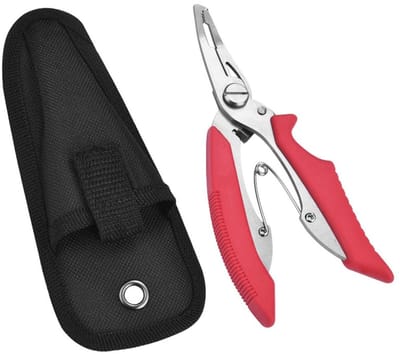 Dailygoods- Vismantaangtang Roestvrijstalen - Multifunctionele Haakverwijderaar - Zoutwaterbestendig - Splitsringstang - Lijnsnijden - Visefficiëntie Verbeteren - Vistang