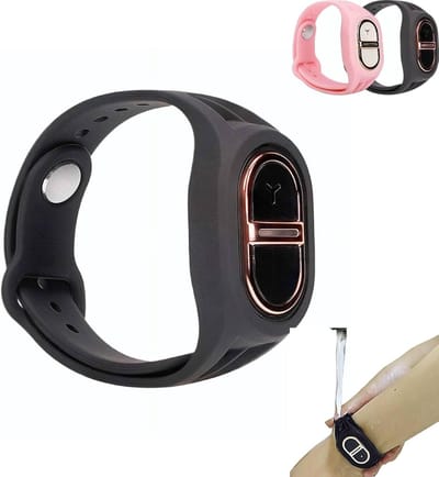 Muggenverjager Armband - Ultrasone Anti Muggen Armband - Stil Ontwerp - Zwart