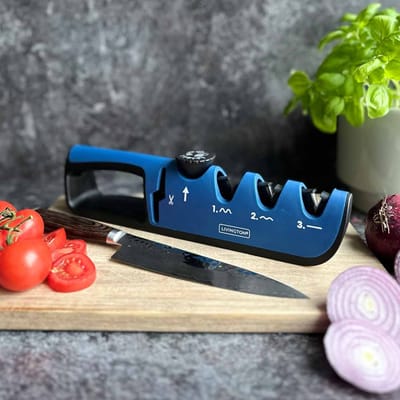 Livington Blade Star- 3-in-1 Messenslijper - Professionele Messenslijper - Individueel Verstelbaar - Ergonomische Handgreep - Mail Order Edition