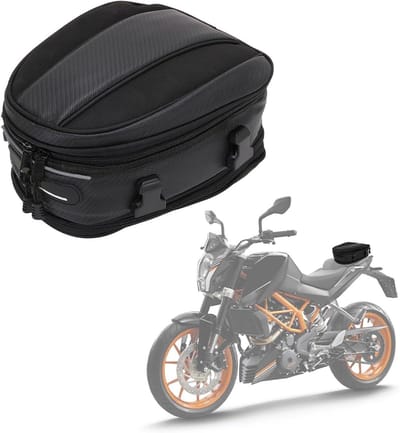 Dailygoods- Achtertas Waterdicht - Bagagetas - Zadeltas - Multifunctionele Tas - Sportrugzak - 15 Liter Inhoud - Motorbagage