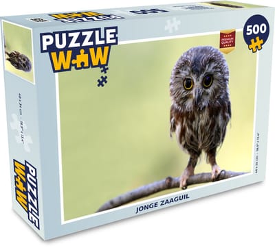 Puzzel Uil - Vogel - Bos - Legpuzzel - Puzzel 500 stukjes