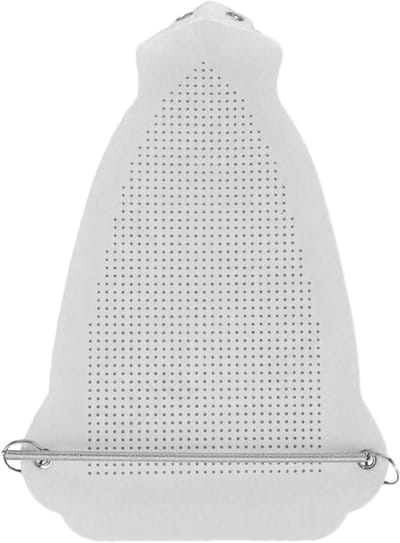 IJzeren schoenbeschermer - Strijkijzer beschermhoes - Kleding beschermen - Extra brede zoolplaat - 224 x 164 cm - Wit
