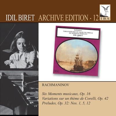 Idil Biret - Rachmaninov: Six Moments Musicaux, Op. 16 | Variations Sur Un Thème De Corelli, Op. 42 | Preludes, Op. 32 Nos. 1, 5, 12 (CD) (Remastered)