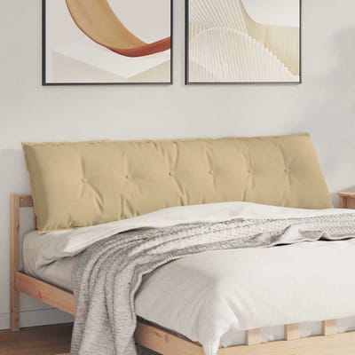 vidaXL - Rugkussen - Grijs - Groen - 180 - x - 50 - cm - Corduroy - stof