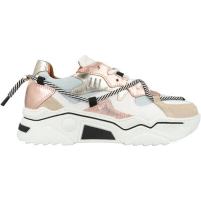 Dames Sneakers Dwrs Jupiter Denim /jeans Rose - Maat 38