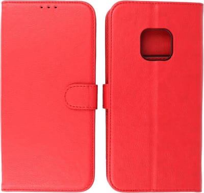 Hoesje Geschikt voor Nokia XR20 - Book Case Telefoonhoesje - Kaarthouder Portemonnee Hoesje - Wallet Cases - Rood