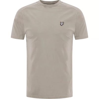 Lyle & Scott - Heren t-shirt - Maat S - Mannen - Bruin -