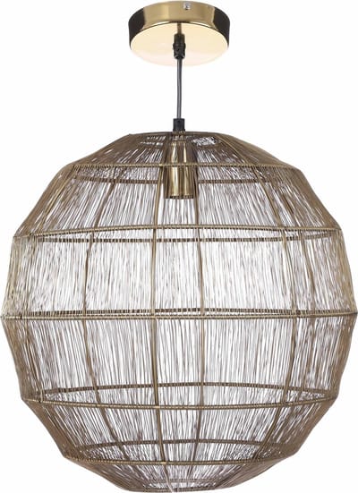 Mica Decorations Castor Hanglamp - Ø40 cm - Metaal - Goud