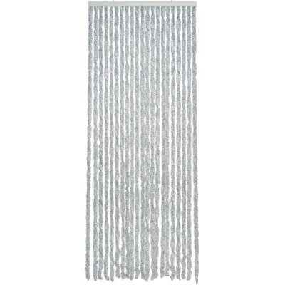 2LIF Martinique Wit-Grijs XL Vliegengordijn deur - 90 x 230 cm
