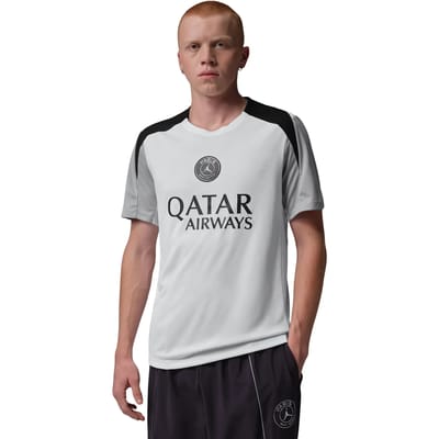Paris Saint-GermainDri-FIT Strike Jordan x PSG Night Edition Traingingshirt - Wit/Grijs/Zwart - Maat S - Heren