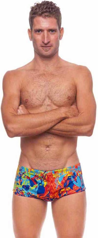 Turbo Seasons Super Tank Zwemboxer Veelkleurig 5XL Man