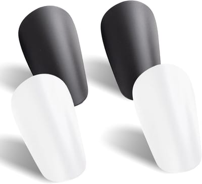 Mini Voetbalscheenbeschermers voor Kinderen en Mannen - 2 Paar 10x6 cm