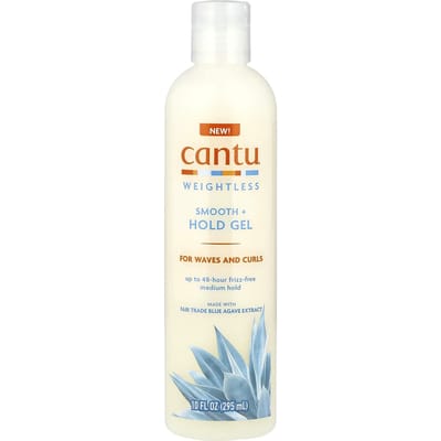 Cantu, Sans Poids, Lisse + Fixation Gel, Fixation Moyenne, Ondulations et Boucles, 295 ml (10 fl oz)