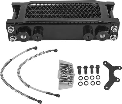 Motoroliekoeler van Aluminium met 4 Rijen, Hoge Efficiëntie, Vervangingsonderdeel voor Dirt Pit Bikes en Monkey 125