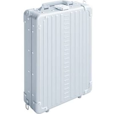 Trolley Business case actiCase, B 297 x D 109 x H 417 mm, 11,7 l, zonder wielen, aluminium, zilver