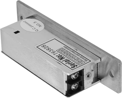 Elektrisch Deurslot - Toegangscontrole - Veilige Toegang - Dubbele Ontgrendeling - 11 cm - Zilver