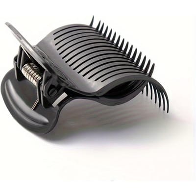 12 pièces Pince à cheveux bigoudis chauds Tondeuse à cheveux bigoudis chauds Ensemble d'outils pour cheveux pour salon et maison 12pcs noir