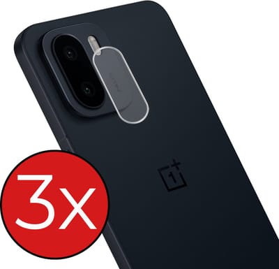 Camera Lens Protector - 3 Stuks - Geschikt voor OnePlus 15R - Camera Screenprotector - Beschermglas - Gehard Glas - Tempered Glass - Screen Protector