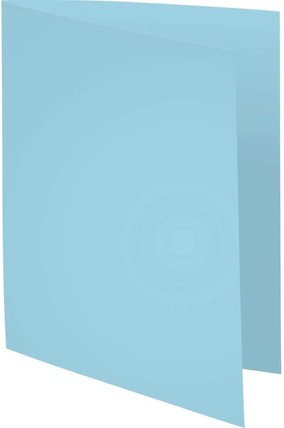 Exacompta 10x FOREVER 170 - Pak van 50 dossiermappen 170g/m2- 24x32cm voor A4. - Lichtblauw - 420206E