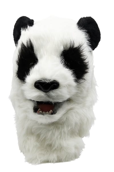 Realistisch Panda Masker - Fursuit Cosplay met pratende mond - Halloween