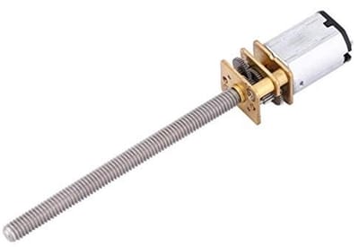 Dailygoody - N20 Gear Motor 12V - Ball Screw Motor met M4x55mm Spindel en 200RPM