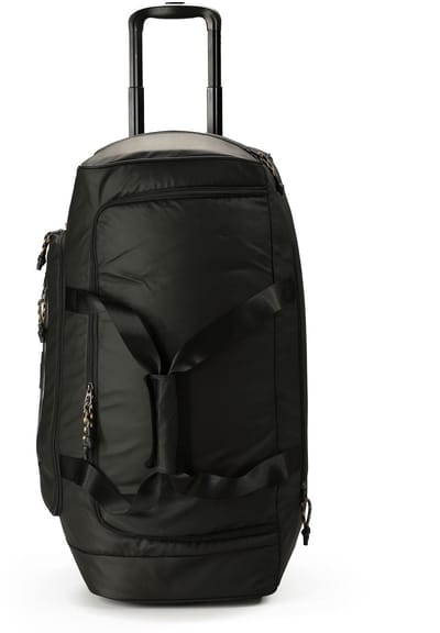 camel active reistas Explore Travel Bag with Wheels Black zwart