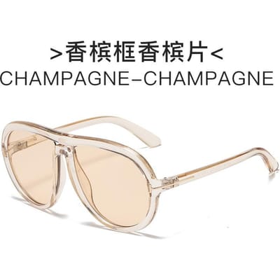Nouveaux Lunettes de Soleil Homme UV400 Tendance Protection UV Lunettes de Soleil Vintage Rétro Forme en T Mode Femme Lunettes de Soleil de Luxe Designer Y11343YY-