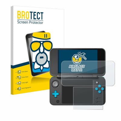 BROTECT - Screenprotector voor New Nintendo 2DS XL - Folie Beschermfolie Beschermglas matte